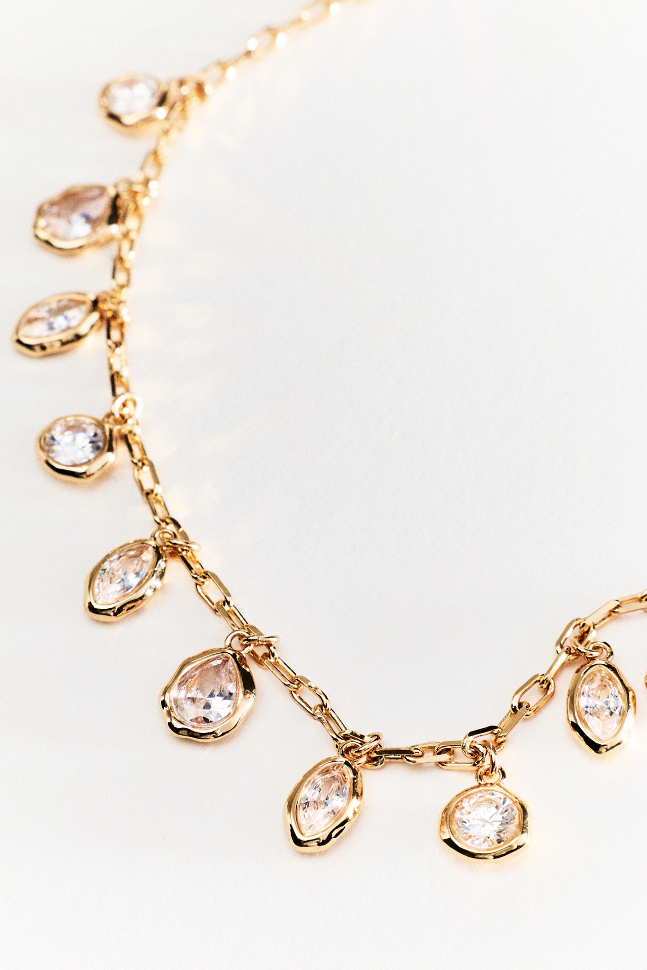 Ettika Liquid Crystal Charm Necklace