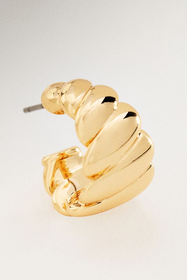 Ettika Twist of Fate Hoop Earrings #1