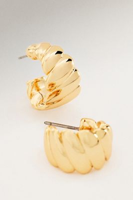 Ettika Twist of Fate Hoop Earrings