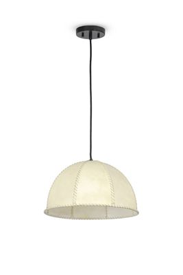 Regina Andrew Stevie Leather Stitch Vellum Pendant