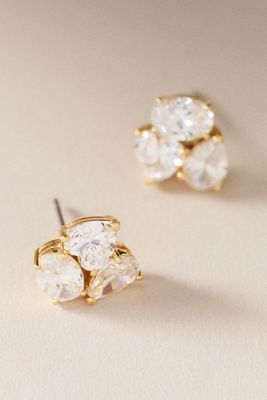 NADRI Real Love Crystal Stud Earrings