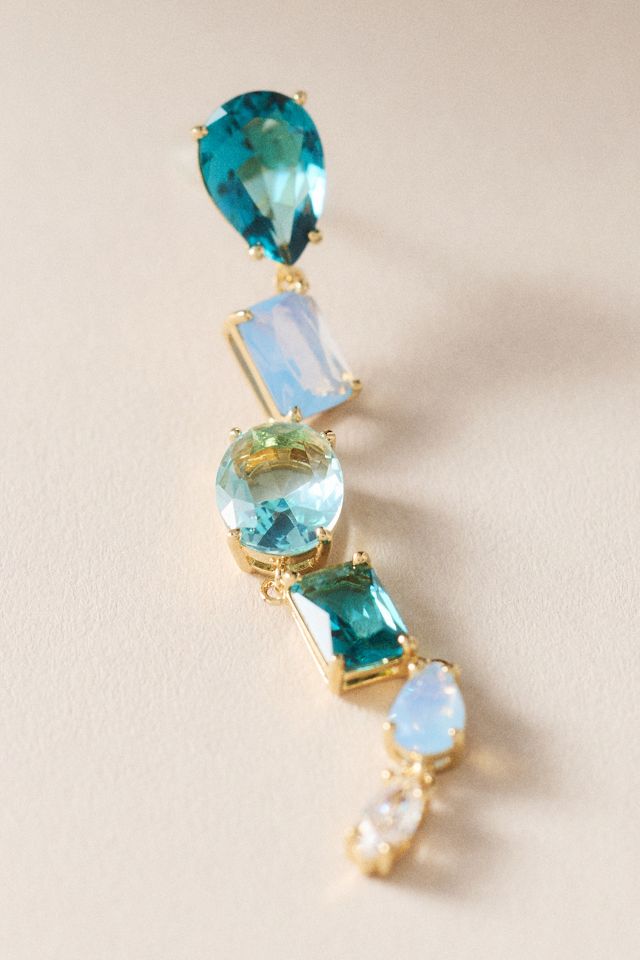 NADRI Palm Springs Linear Drop Earrings #1