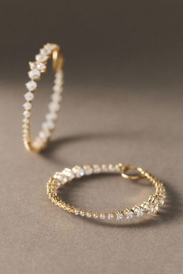 NADRI Leah Statement Hoop Earrings