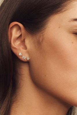 NADRI Rare Jewels Climber Earrings