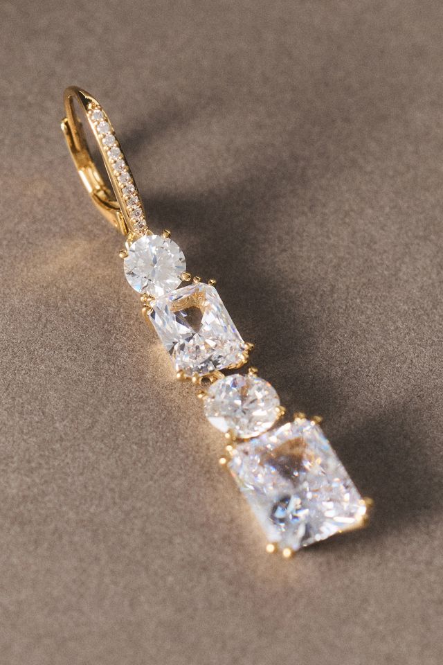 NADRI A La Carte Multi Drop Cubic Zirconia Earrings #2