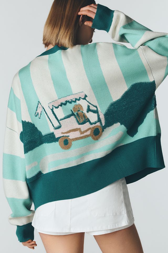 Maeve Preppy Icon Cardigan #1