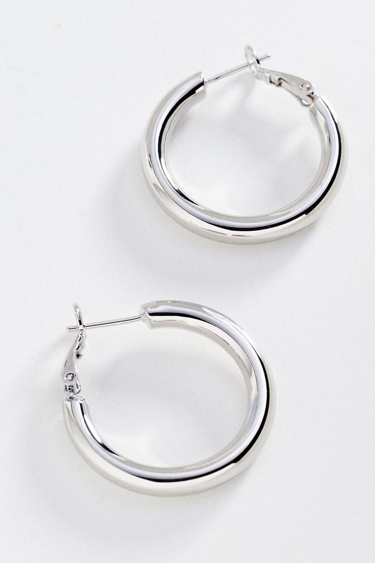 Tube Hoop Earrings