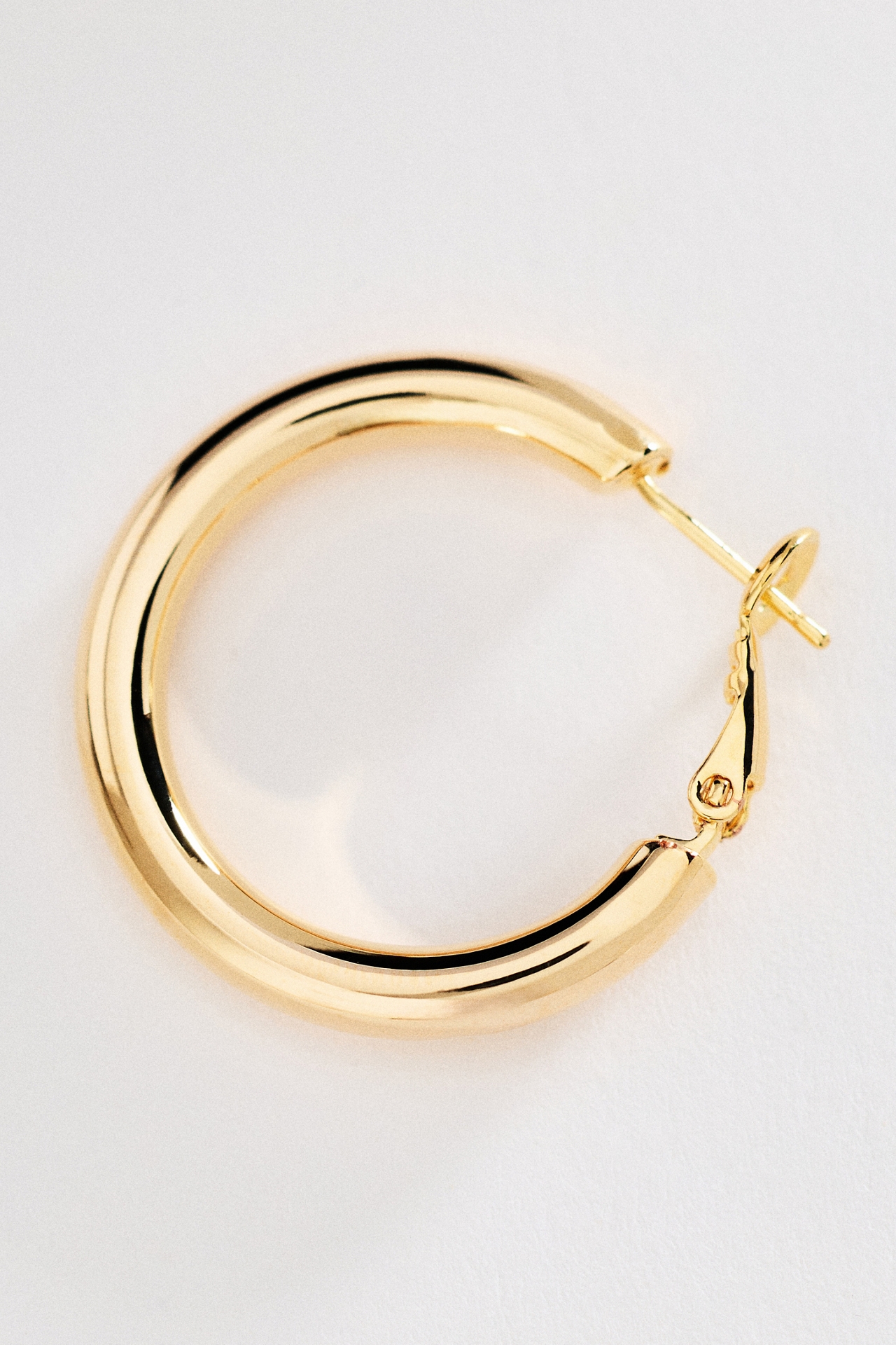 Tube Hoop Earrings