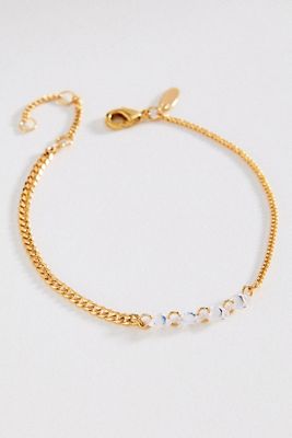 Mixed Chain Crystal Interlude Bracelet