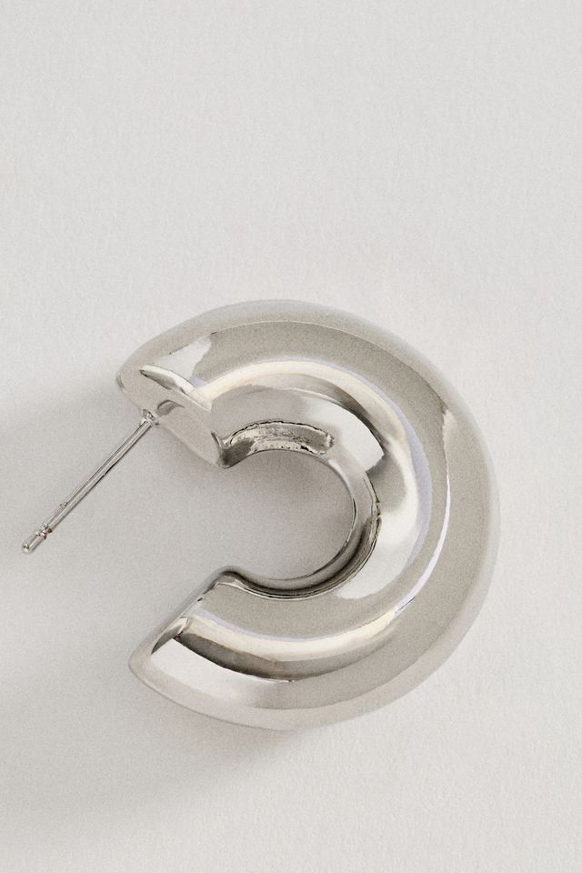 Small Tube Hoop Earrings #1