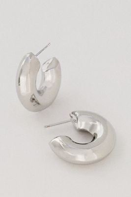 Small Tube Hoop Earrings