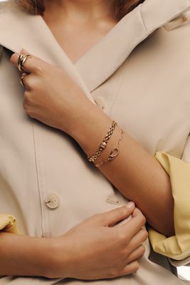 Carabiner Paperclip Chain Bracelet