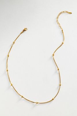 Spaced Bauble Water-Resistant  Necklace