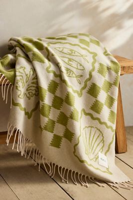 TBCo Sea Lambswool Throw