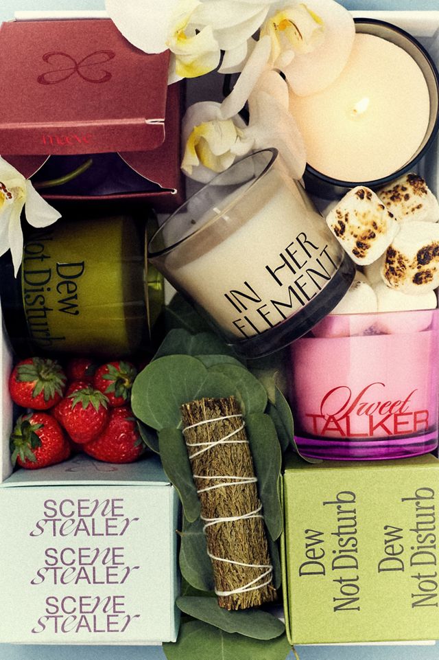 Maeve Fruity Dew Not Disturb Glass Candle #3