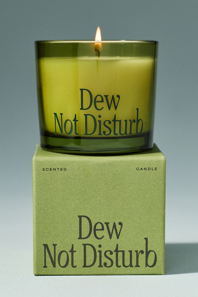 Maeve Fruity Dew Not Disturb Glass Candle #1