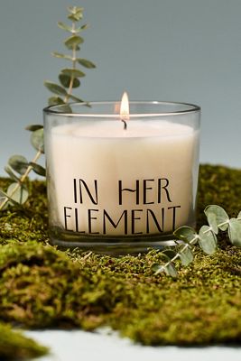 Maeve Fresh In Her Element Glass Candle
