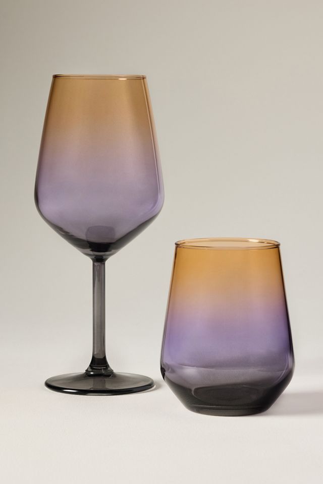 Alba Halloween Stemless Wine Glasses, Set of 4 #4