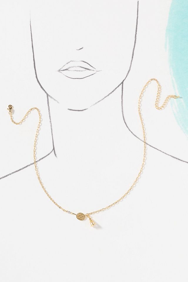 By Anthropologie Badminton Charm Necklace #2