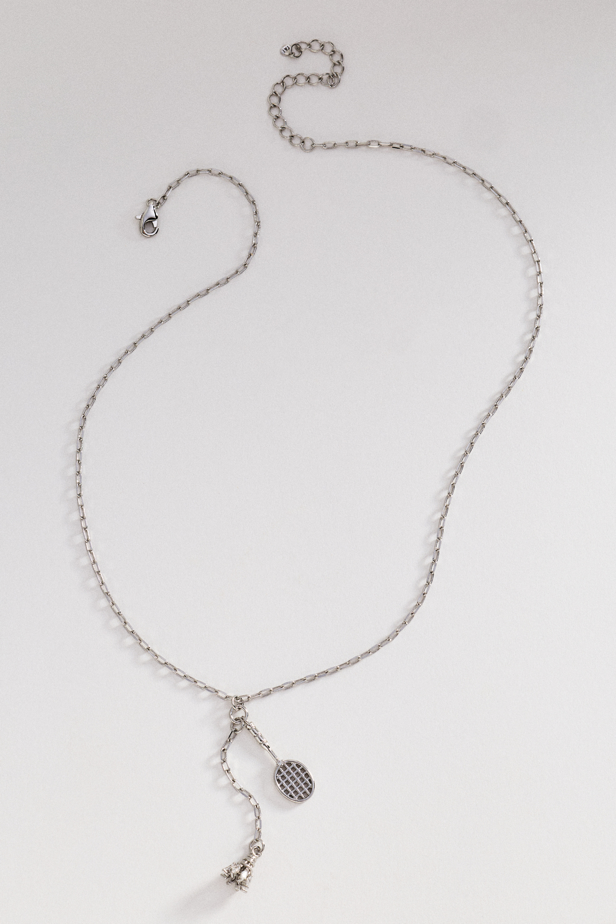 Badminton Pendant Necklace - Image 1