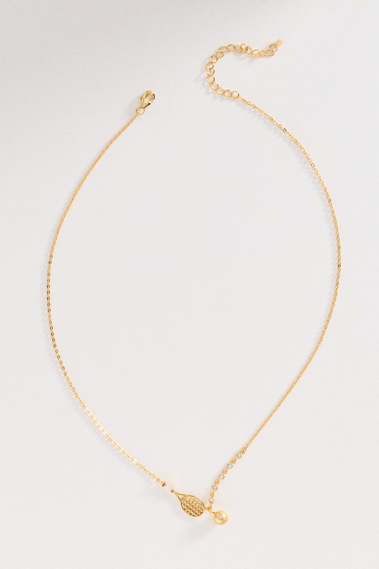 By Anthropologie Tennis Charms Necklace
