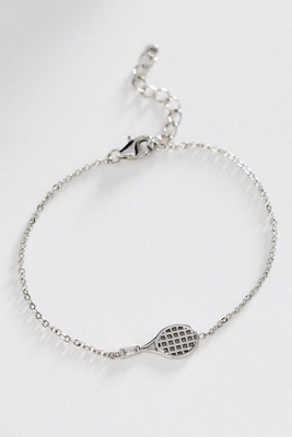 Racket Charm Bracelet