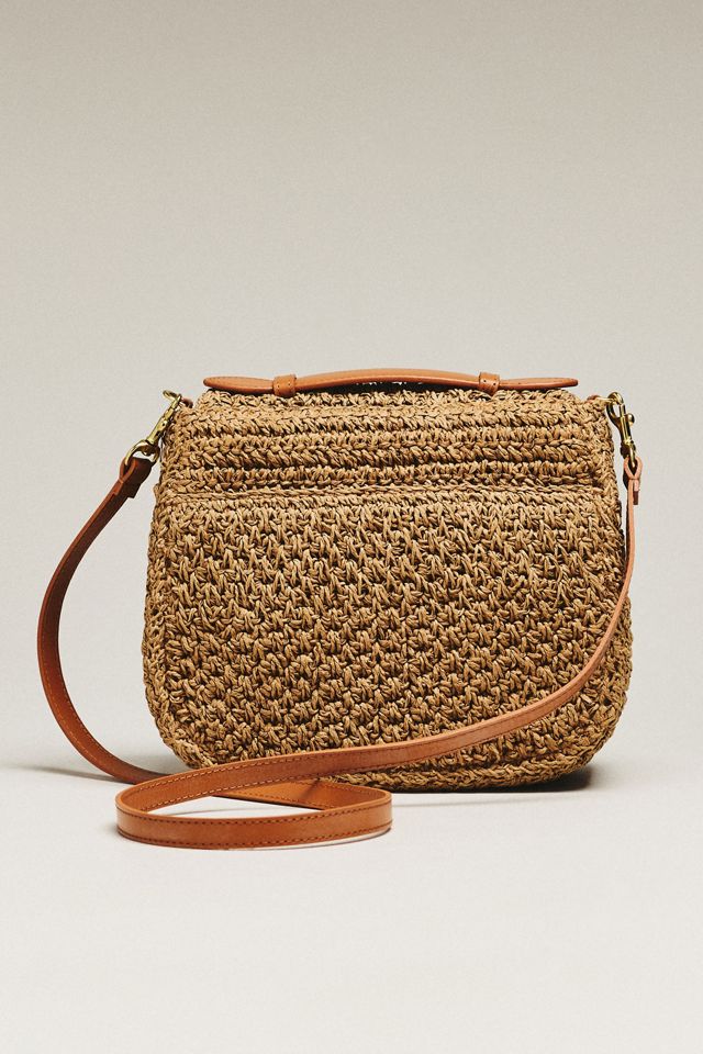 Clare V. Louis Straw Shoulder Bag #1