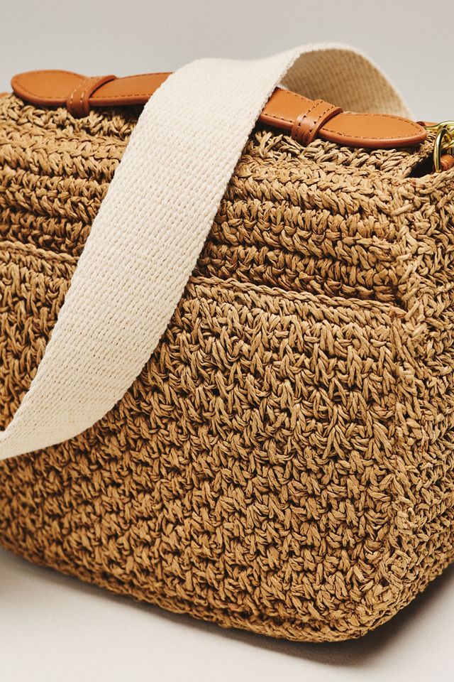 Clare V. Louis Straw Shoulder Bag #2