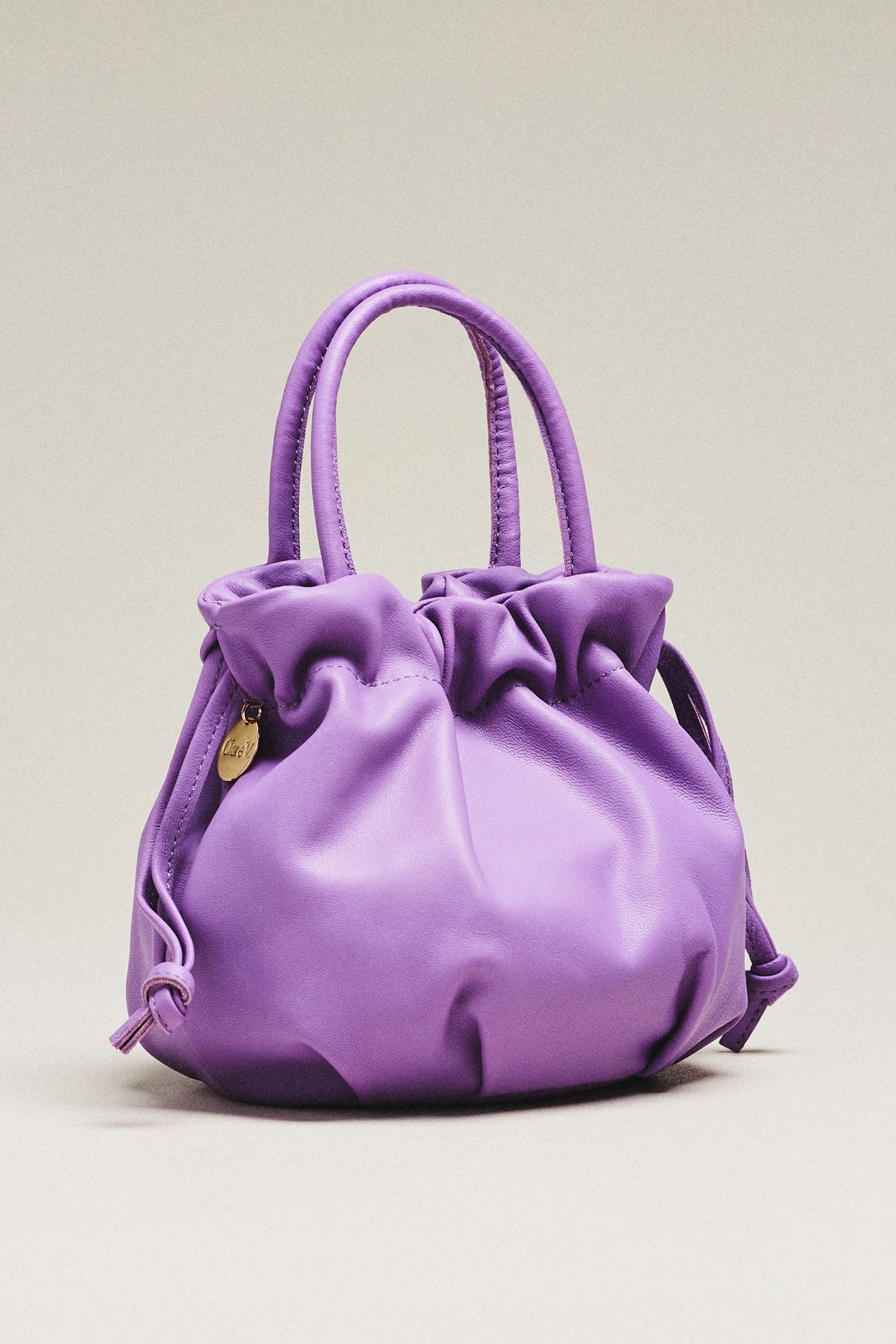 Clare V. Emma Italian Leather Satchel