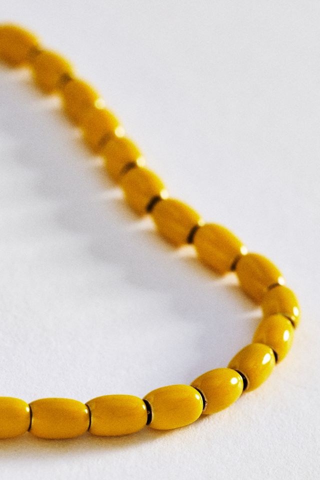 Clare V. Enamel Barrel Chain Bracelet #1