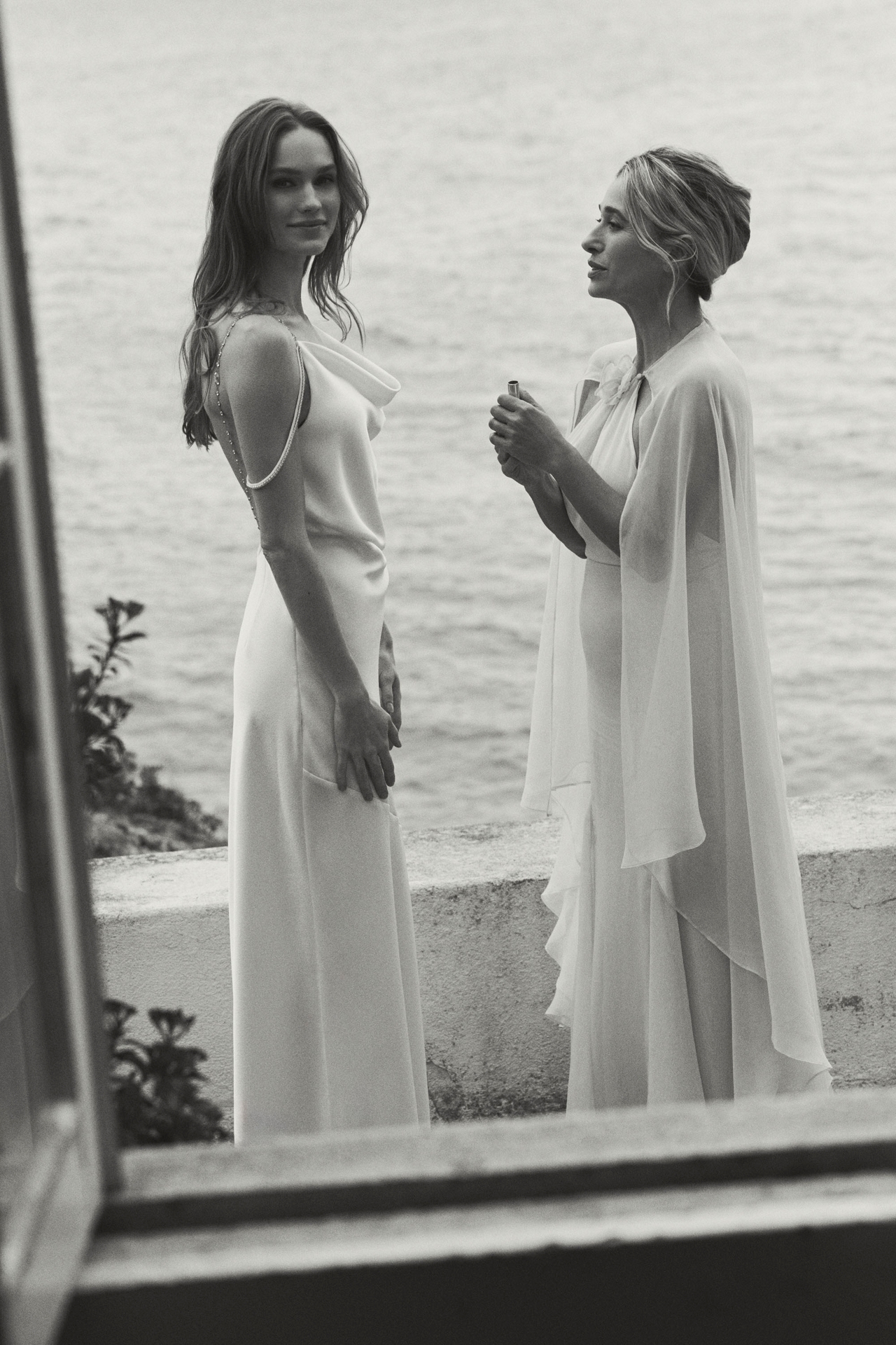 ILA Vela Cowl-Neck Maxi Dress