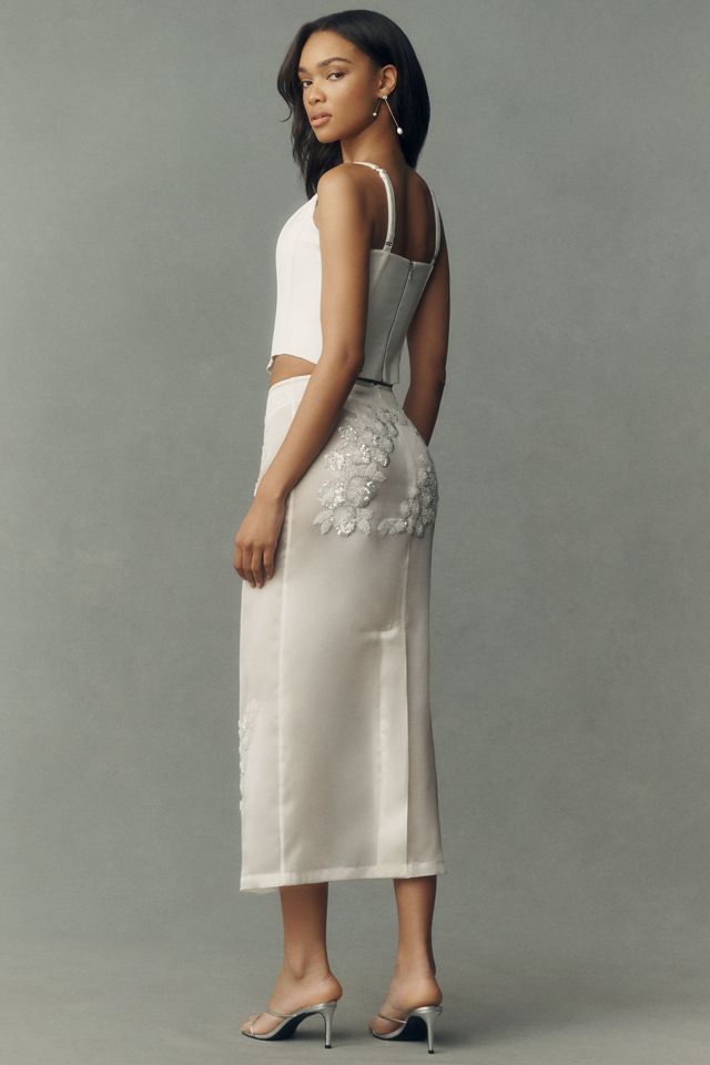 ILA Pixie Silk Midi Skirt #2