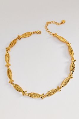 Frasier Sterling Gone Fishing Necklace