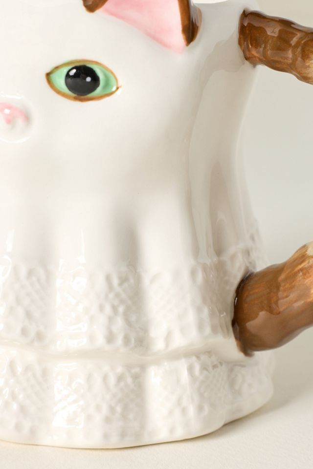 Peluche Halloween Stoneware Cat Mug #3