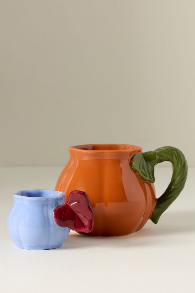 Sorrella Stoneware Pumpkin Mug #3