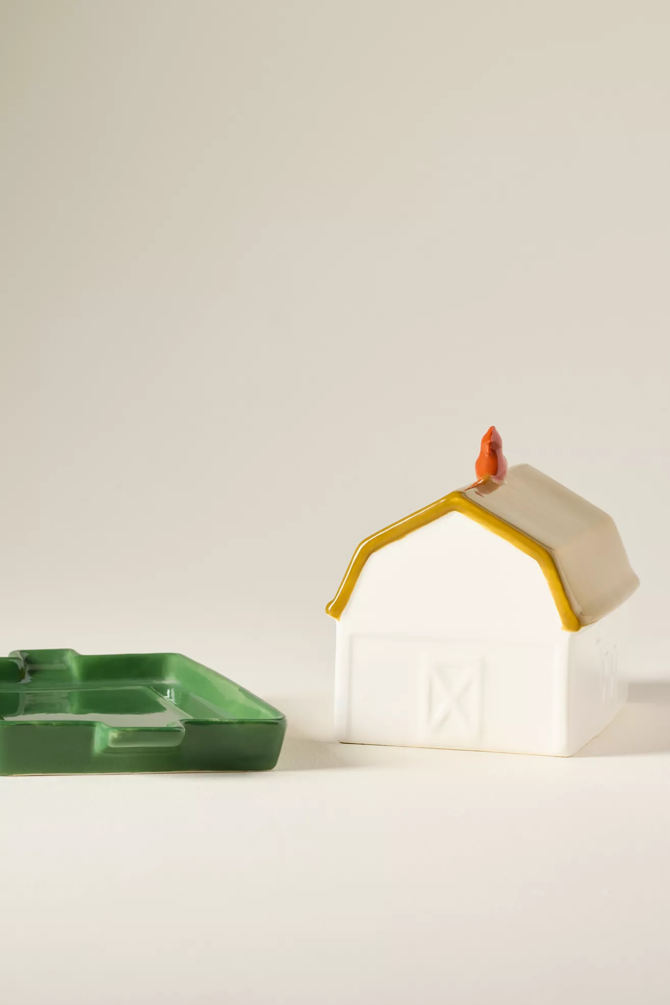 Molly Yeh Stoneware Barn Butter Dish - thumbnail 4