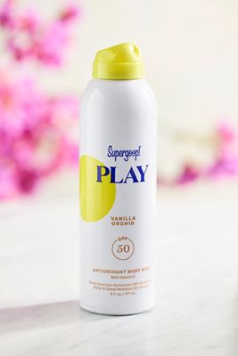 Supergoop! Play SPF 50 Antioxidant Body Mist with Vitamin C, Vanilla Orchid