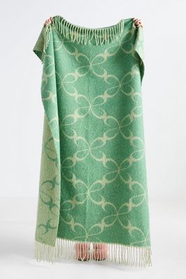Maeve Icon Woven Fringe Throw Blanket