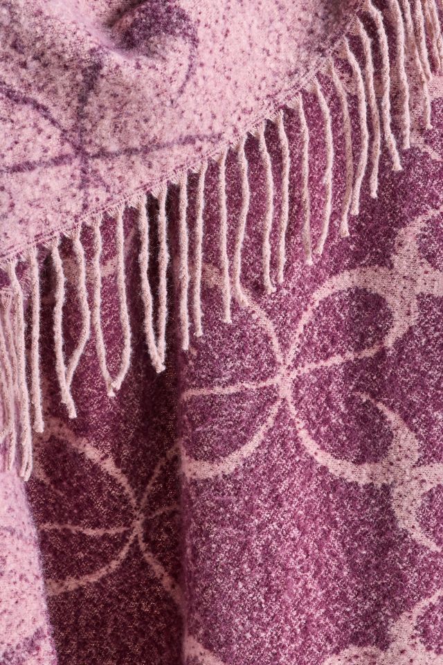 Maeve Icon Woven Fringe Throw Blanket #1
