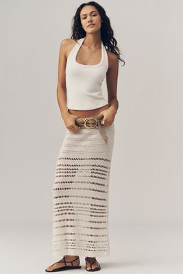 Oval Buckle Wrap Belt