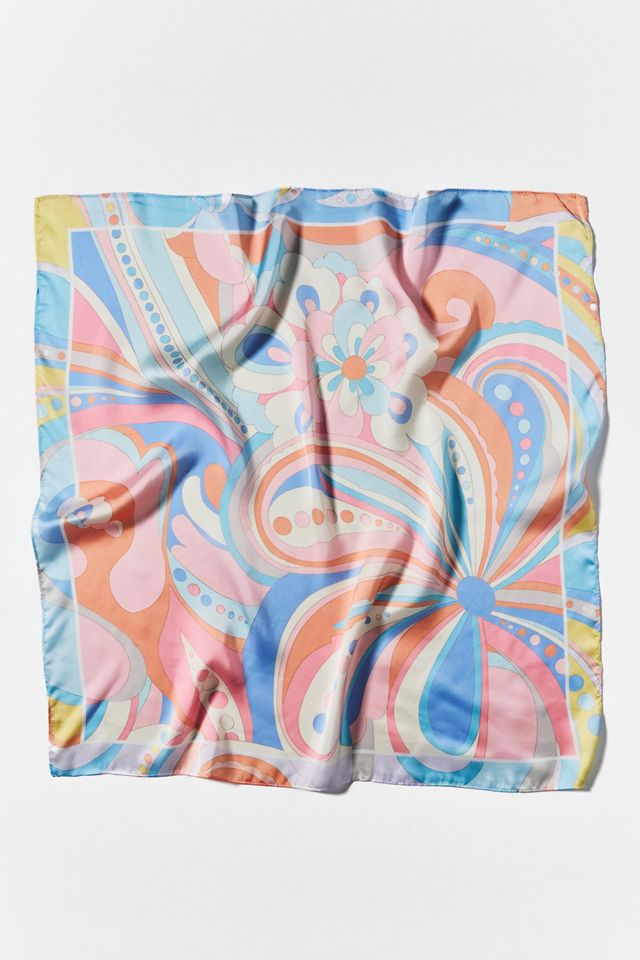 Celandine Patterned Hair Scarves, Set of 2 #3