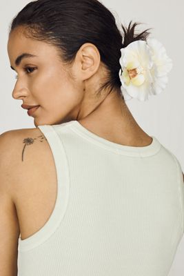 By Anthropologie Orchid Claw Clip