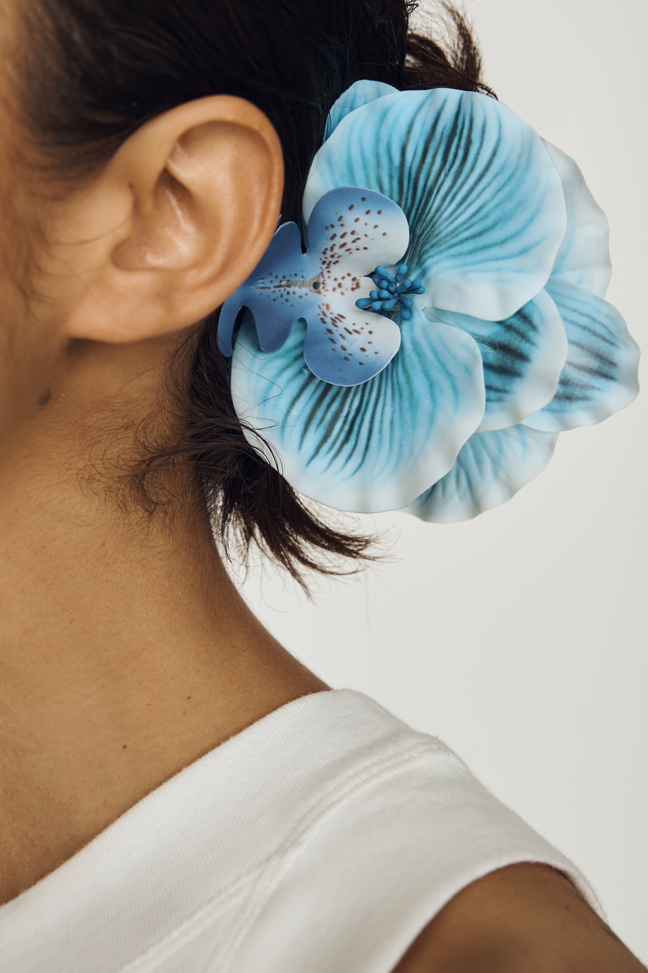 By Anthropologie Orchid Claw Clip