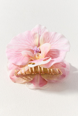 Orchid Claw Clip