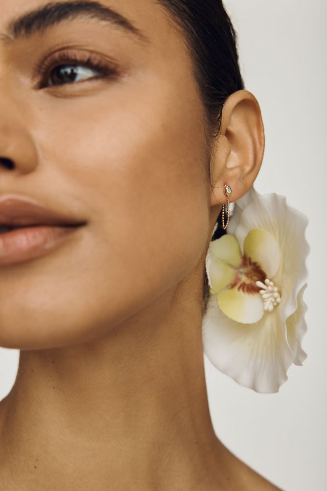 By Anthropologie Épingle à cheveux française orchidée #1
