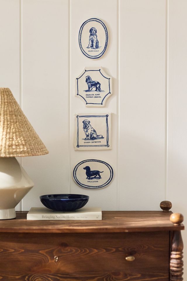 Molly Hatch Dog Ceramic Gallery Wall Charm #1