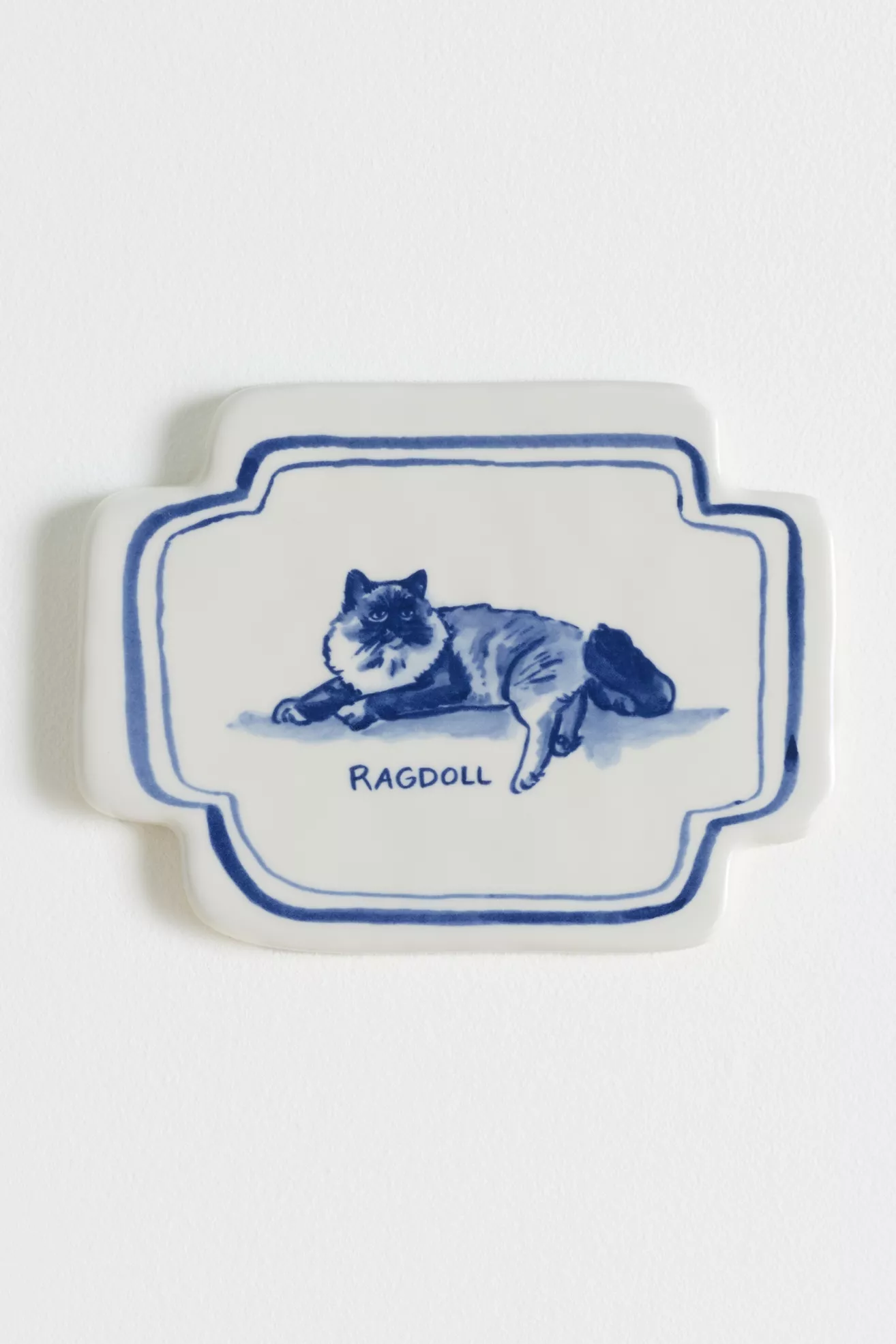 Molly Hatch Cat Ceramic Gallery Wall Charm - thumbnail 3