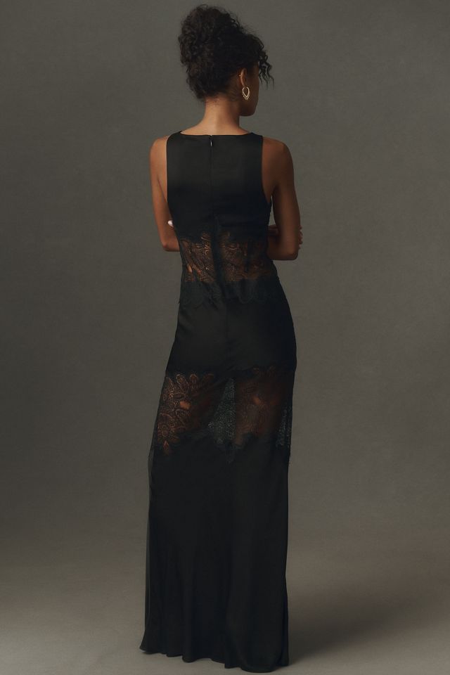 Shona Joy Jamila Lace Panel Maxi Dress #1