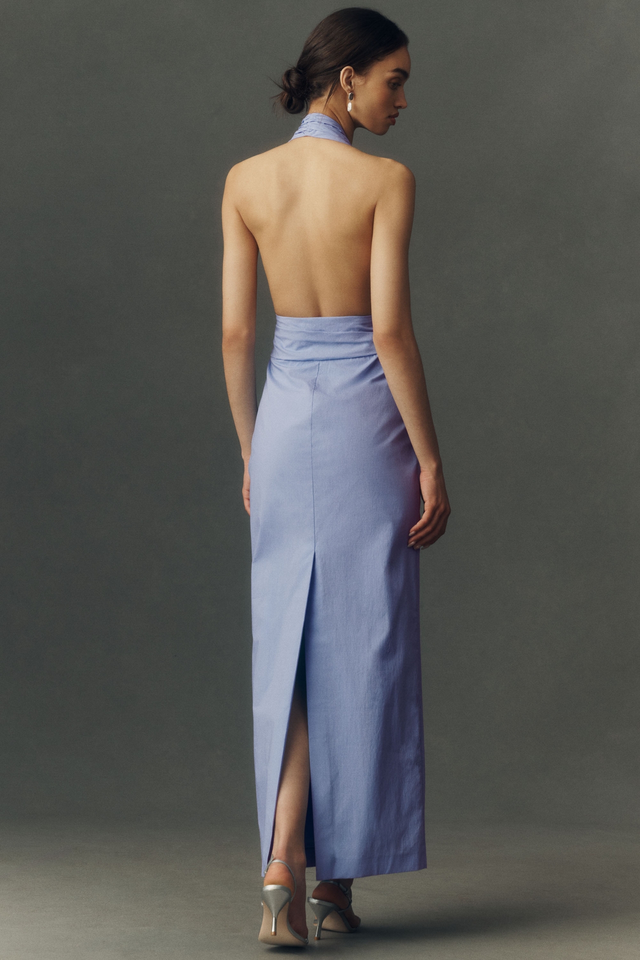 Shona Joy Campbell Halter-Neck Dress