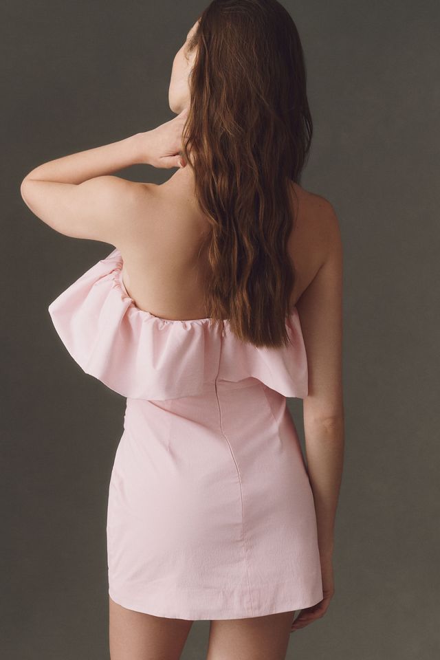 Shona Joy Campbell Strapless Mini Dress #1